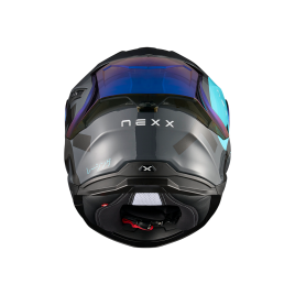 CAPACETE NEXX Y100R NIPPON AZUL ( VISEIRA AZUL ESPELHADA INCLUIDA )