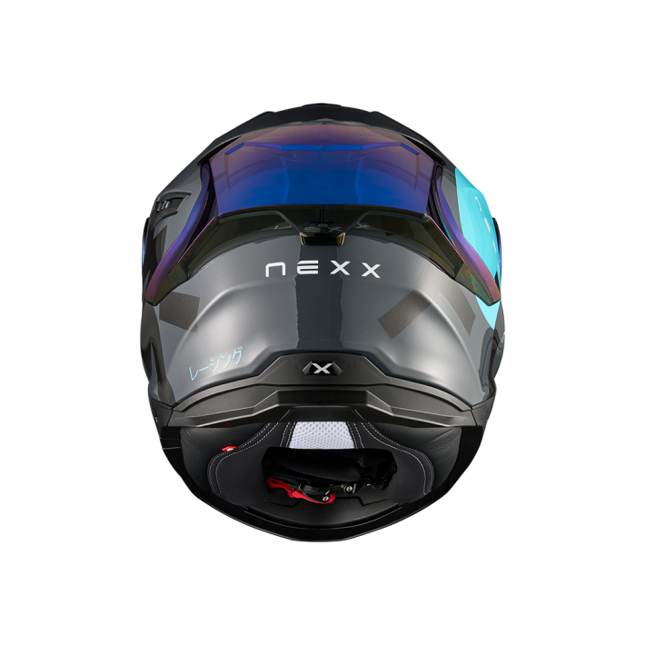 CAPACETE NEXX Y100R NIPPON AZUL ( VISEIRA AZUL ESPELHADA INCLUIDA )