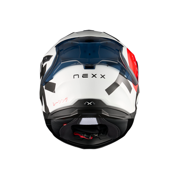 CAPACETE NEXX Y100R NIPPON BRANCO ( VISEIRA ESCURA INCLUIDA )