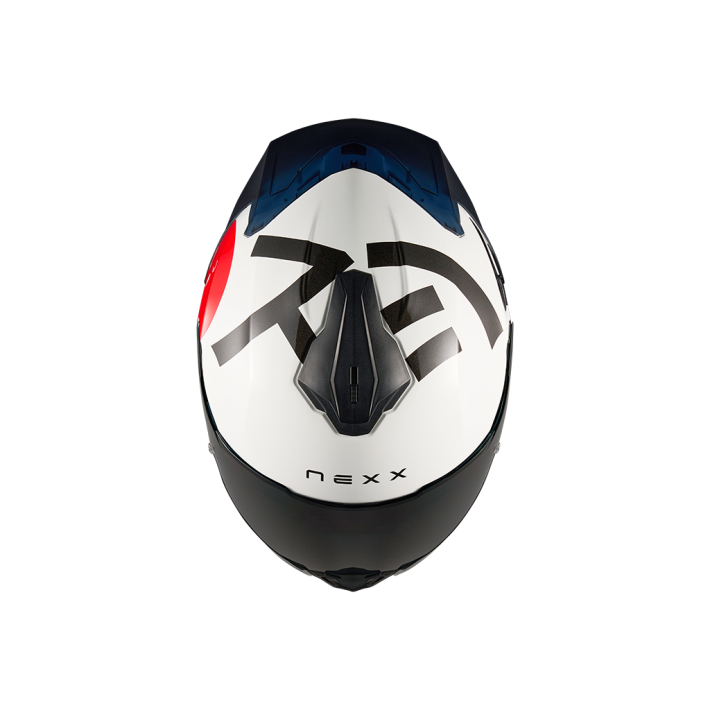 CAPACETE NEXX Y100R NIPPON BRANCO ( VISEIRA ESCURA INCLUIDA )