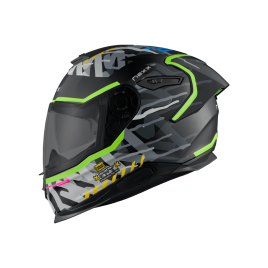 CAPACETE NEXX Y100R URBANGRAM ( COM VISEIRA ESCURA INCLUIDA )