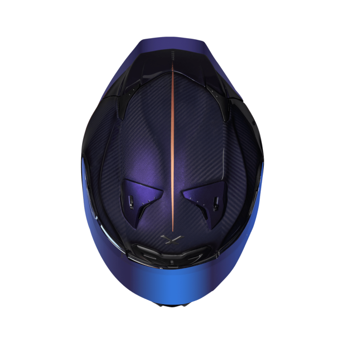 CAPACETE NEXX CARBONO X.R3R HAGIBIS ROXO ( VISEIRA ROXA INCLUIDA )