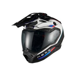 CAPACETE NEXX X.RALLY RAID AZUL E VERMELHO