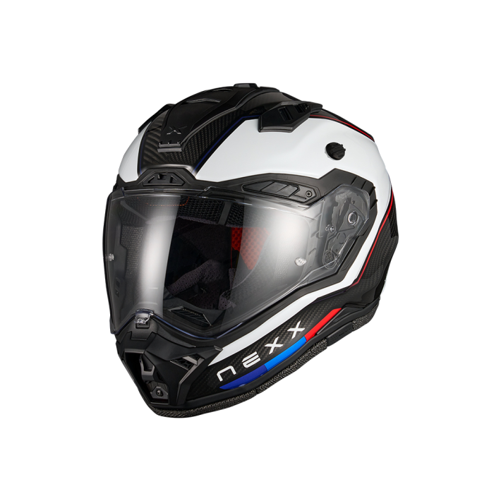 CAPACETE NEXX X.RALLY RAID AZUL E VERMELHO