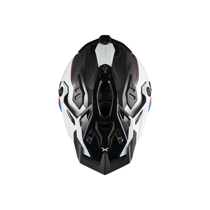 CAPACETE NEXX X.RALLY RAID AZUL E VERMELHO