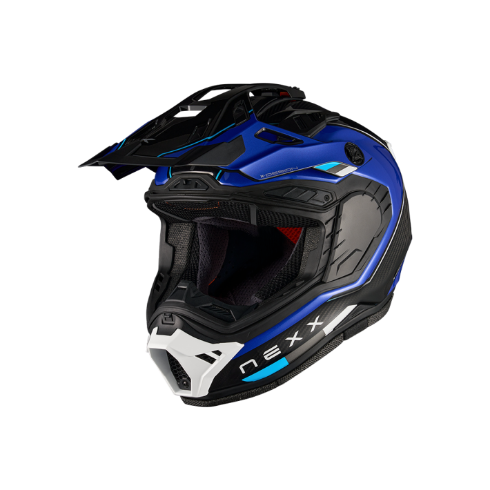 CAPACETE NEXX X.RALLY RAID AZUL BRANCO