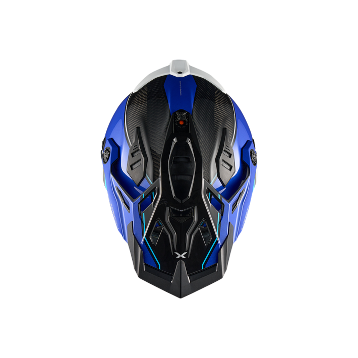 CAPACETE NEXX X.RALLY RAID AZUL BRANCO