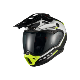 CAPACETE NEXX X.RALLY RAID BRANCO NEON