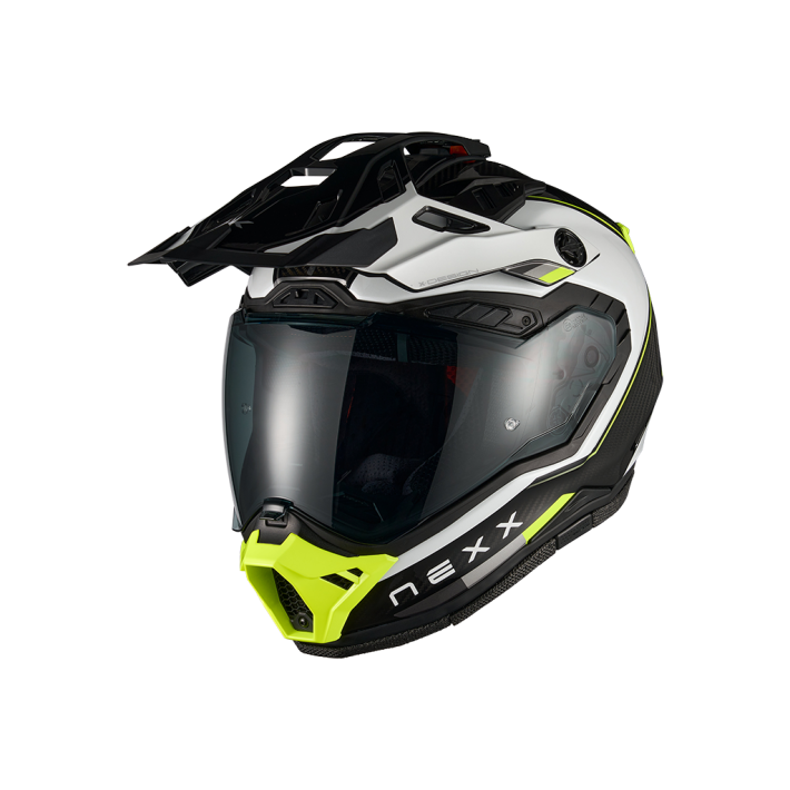 CAPACETE NEXX X.RALLY RAID BRANCO NEON