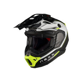 CAPACETE NEXX X.RALLY RAID BRANCO NEON