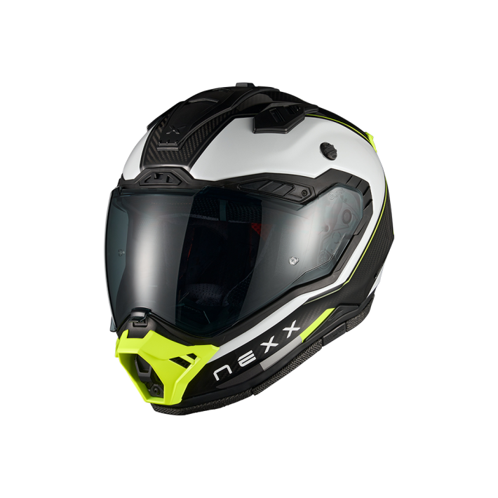 CAPACETE NEXX X.RALLY RAID BRANCO NEON