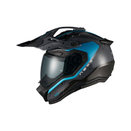 CAPACETE NEXX X.RALLY YUMA CINZENTO AZUL
