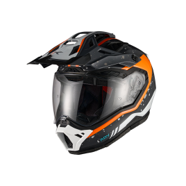 CAPACETE NEXX  X.RALLY YUMA CINZENTO E LARANJA