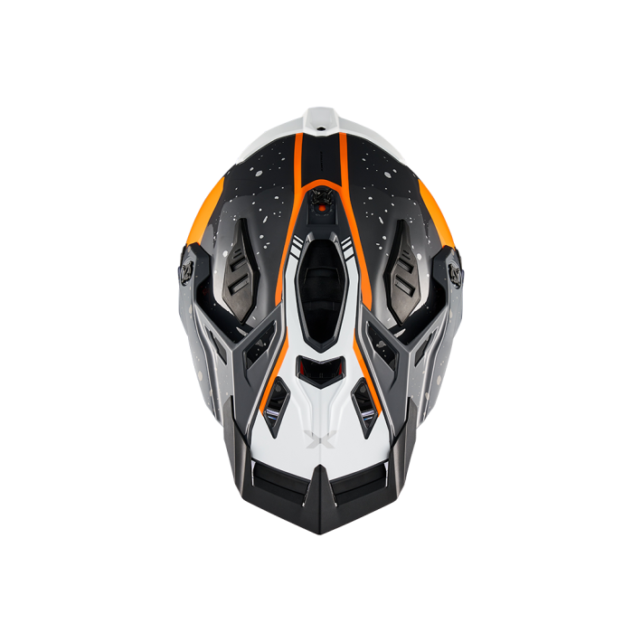 CAPACETE NEXX  X.RALLY YUMA CINZENTO E LARANJA