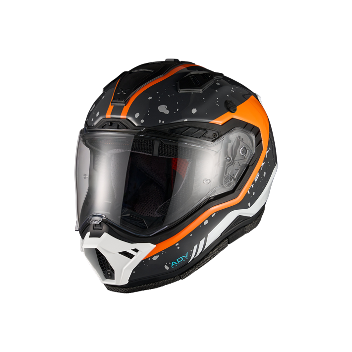 CAPACETE NEXX  X.RALLY YUMA CINZENTO E LARANJA