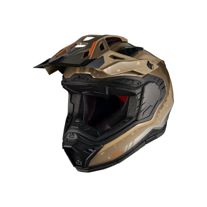 CAPACETE NEXX X.RALLY YUMA AREIA CLARA
