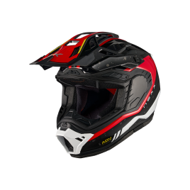 CAPACETE NEXX X.RALLY YUMA PRETO VERMELHO