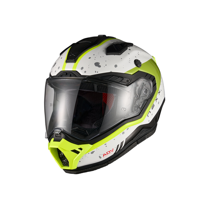 CAPACETE NEXX X.RALLY YUMA BRANCO NEON