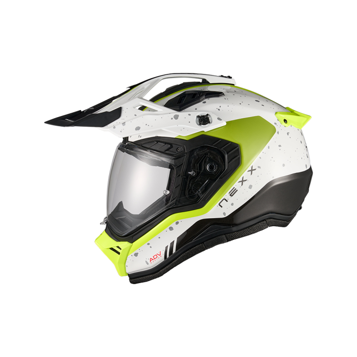CAPACETE NEXX X.RALLY YUMA BRANCO NEON