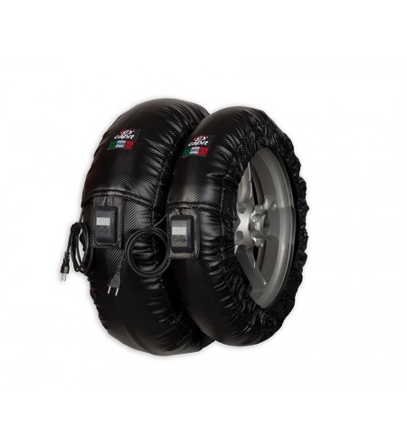 Mantas termicas Aquecedores de pneus CAPIT Suprema Vision Cor carbono (17'' - Frente 120/Trás 200) S2V020407