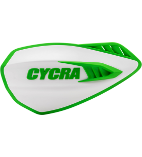 HAND GUARD 22MM CYCRA CYCLONE WHITE / GREEN - 1CYC-0056-241