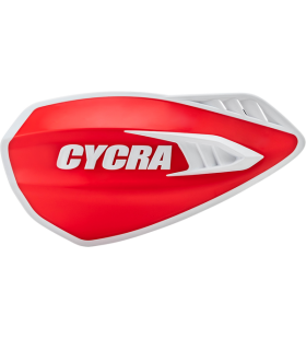 HAND GUARD 22MM CYCRA CYCLONE RED / WHITE  - 1CYC-0056-343