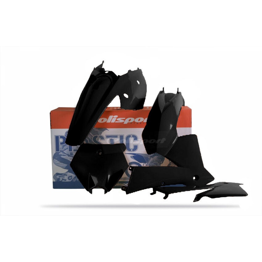 Kit De Plástica Polisport KTM EXC EXC-F XC-W XCF-W 12-13 Portafaros Polisport Color Original