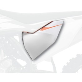 CAIXA FILTRO AR POLISPORT BRANCO KTM SX