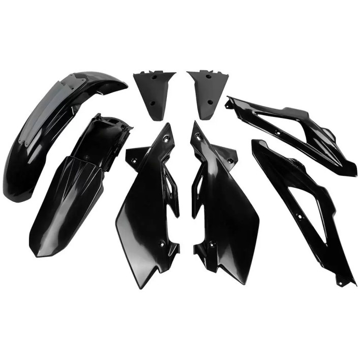 KIT PLASTICOS 5 PEÇAS PRETO HUSQVARNA 125/250 2005-2007