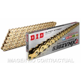 CORRENTE DID 530ZVMX2 COM 108 ELOS DOURADA