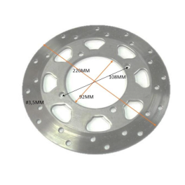 DISCO DE TRAVAO DE  FRENTE HONDA PCX 125 2018 - 2022 - 11650015
