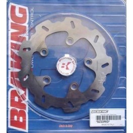 DISCO DE TRAVAO BRAKING TRASEIRO SUZUKI GSXR WAVE REF, SZ22RID