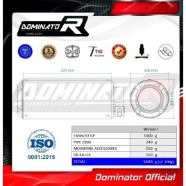 KAWASAKI Z900 DOMINATOR EXHAUST PIPE - KA072DC