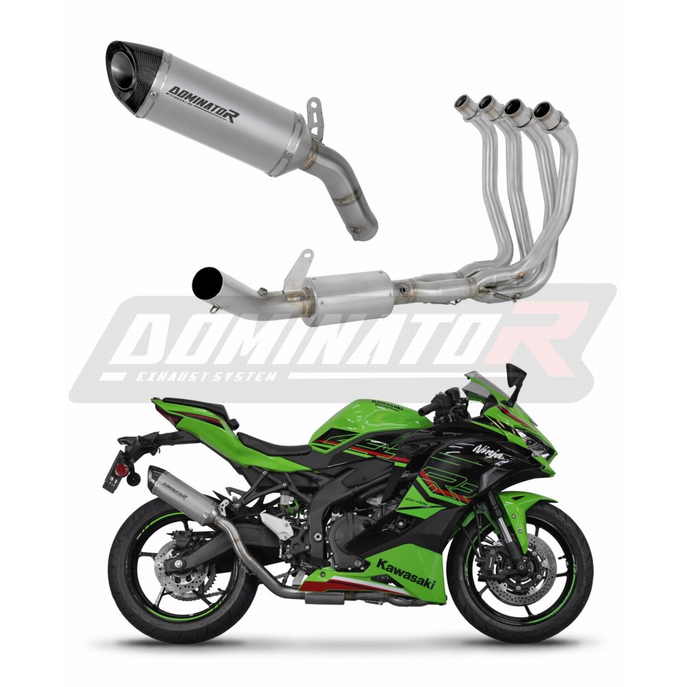 KAWASAKI NINJA ZX-4R DOMINATOR COMPLETE EXHAUST - KA087DFSFT