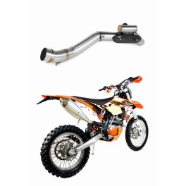 COLETOR DE ESCAPE COM POWERBOMB DOMINATOR KTM EXC 450 - KT044DH