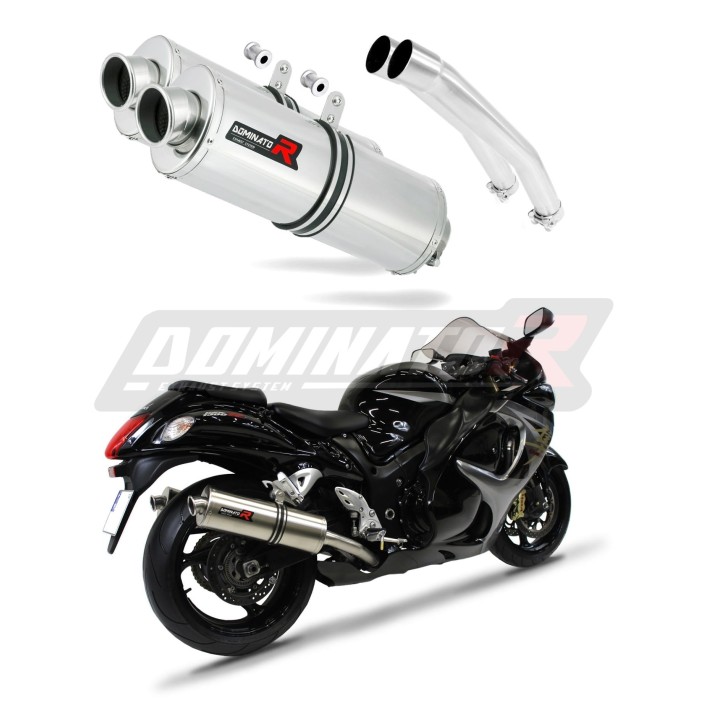 DOMINATOR EXHAUST PIPES SUZUKI GSX 1300R HAYABUSA - SU027DA