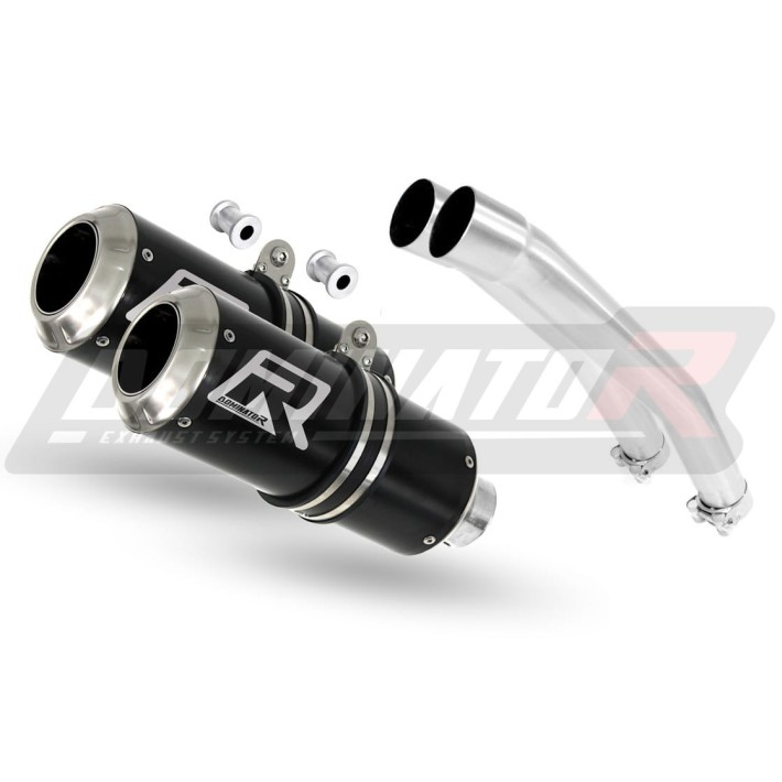 PONTEIRAS DE ESCAPE DOMINATOR SUZUKI GSX 1300R HAYABUSA - SU027DCCBL