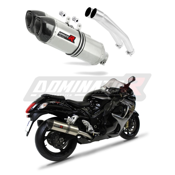 DOMINATOR EXHAUST PIPES SUZUKI GSX 1300R HAYABUSA - SU027DF