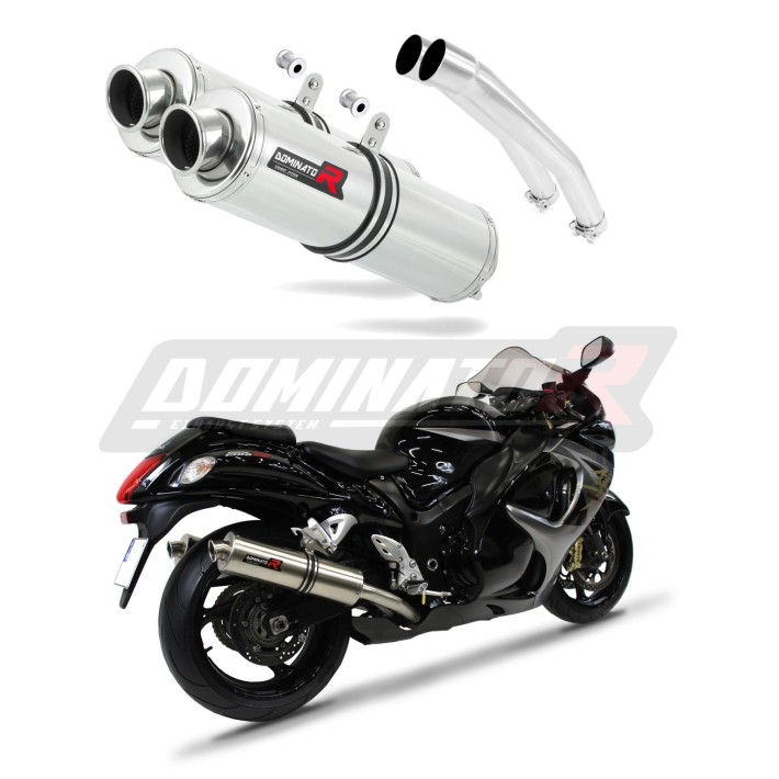 DOMINATOR EXHAUST PIPES SUZUKI GSX 1300R HAYABUSA - SU027DST