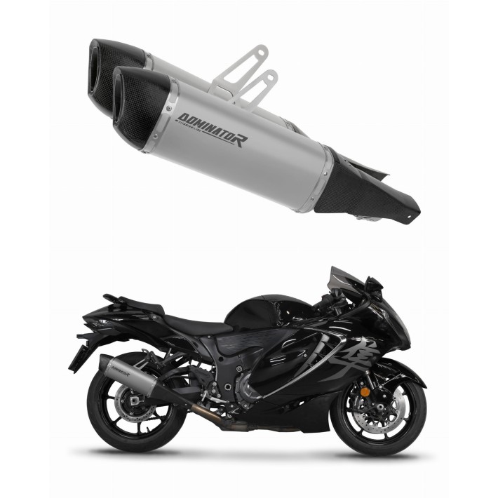 PONTEIRAS DE ESCAPE DOMINATOR SUZUKI GSX 1300R HAYABUSA - SU117FT