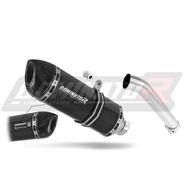 PONTEIRA DE ESCAPE DOMINATOR YAMAHA YZF 600R THUNDERCAT - YA012DFBL-H