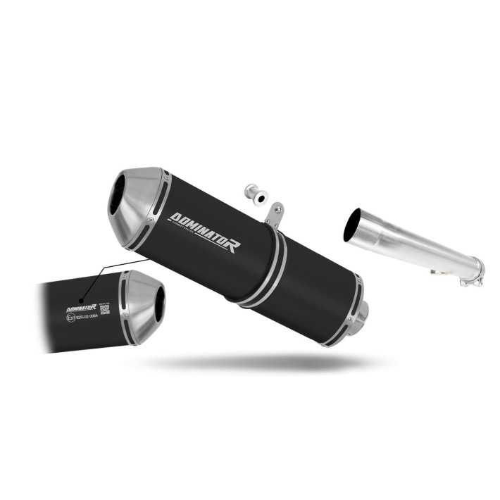 PONTEIRA DE ESCAPE DOMINATOR YAMAHA FZS 1000 FAZER - YA019DARBL-H