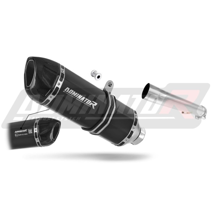 PONTEIRA DE ESCAPE DOMINATOR YAMAHA FZS 1000 FAZER - YA019DFBL-H