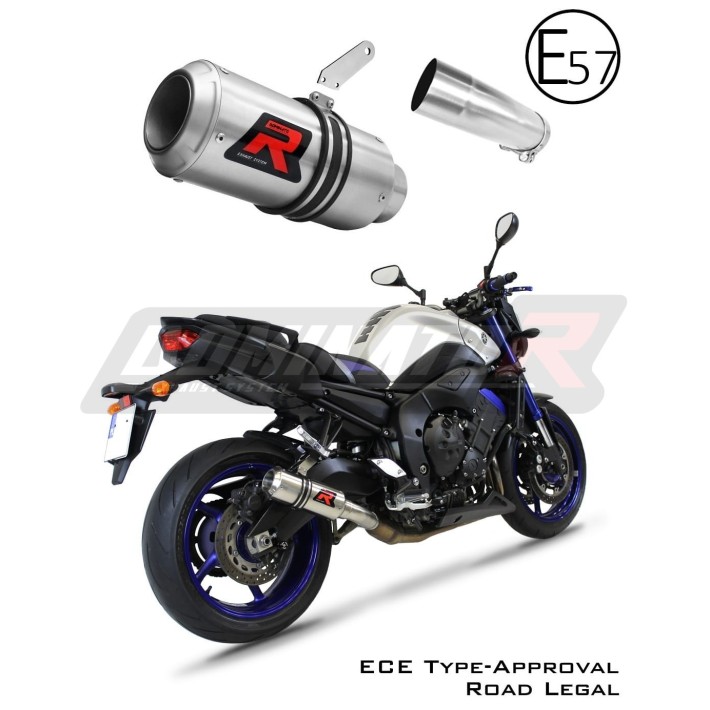 PONTEIRA DE ESCAPE DOMINATOR YAMAHA FZ8 - YA021DC-H