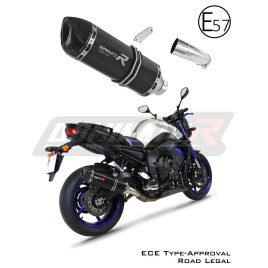 PONTEIRA DE ESCAPE DOMINATOR YAMAHA FZ8 - YA021DFBL-H