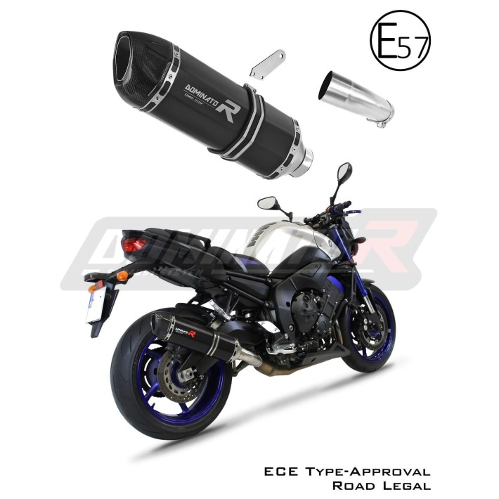 PONTEIRA DE ESCAPE DOMINATOR YAMAHA FZ8 - YA021DFBL-H