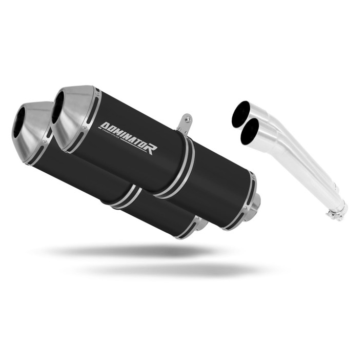 PONTEIRAS DE ESCAPE DOMINATOR YAMAHA TDM 900 - YA023DARBL