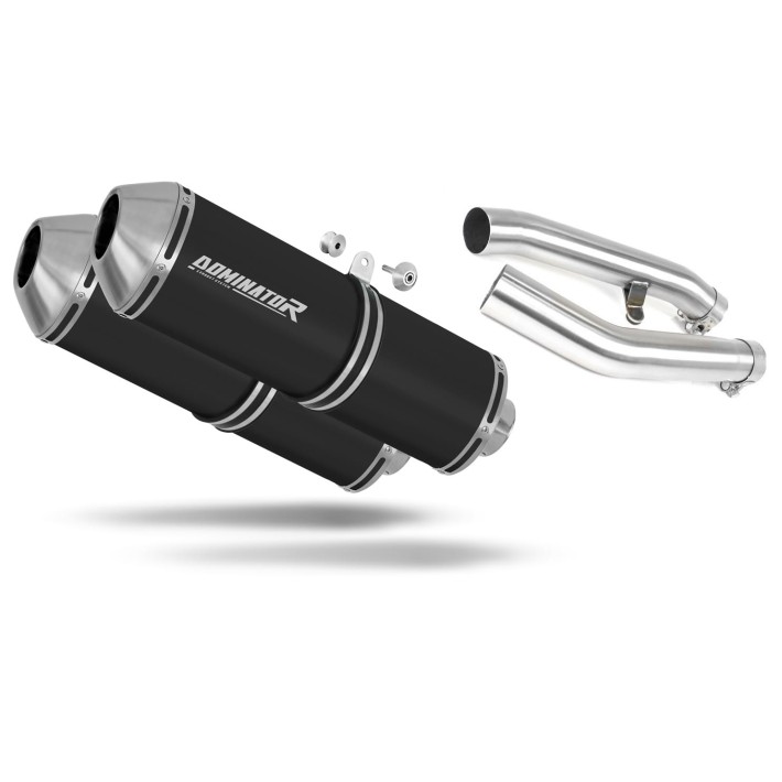 PONTEIRAS DE ESCAPE DOMINATOR YAMAHA FJR 1300 - YA027DARBL