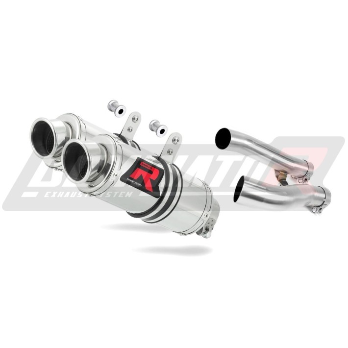 PONTEIRAS DE ESCAPE DOMINATOR YAMAHA XJR 1200 - YA028DC