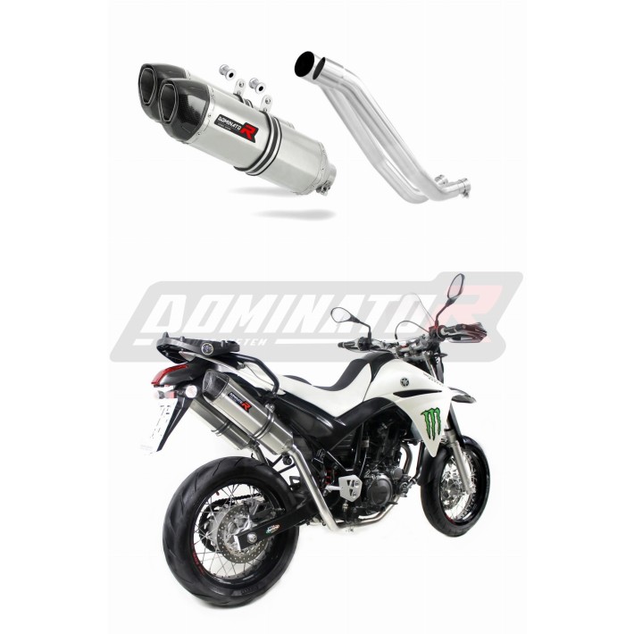 PONTEIRA DE ESCAPE DOMINATOR YAMAHA XT 660R - YA030DF